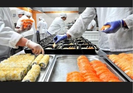 Предложение работы. Упаковка суши, колбас, колбасных и мясных изделий 