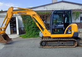 Гусеничный экскаватор Komatsu PC56-7 выпуск 2016 год
