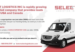 Приглашаем к сотрудничеству водителей со своим  CARGO/SPRINTER VAN