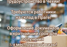 Требуются складские работники, Прага-метро Зличин
